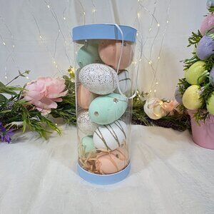 Shabby Chic Rachel Ashwell  Easter Embellished Eggs Set 12 Bowl Filler Table New